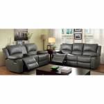 SARLES 3 Pc. Set SOFA + LOVE SEAT + CHAIR IN GRAY